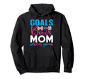 Goals Or Bows Mom Loves You Gender Reveal Hoodie - Graphic Print Men Women