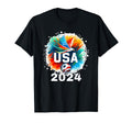 2024 Soccer Player Sports Soccer T-Shirt - Graphic Print Men Women