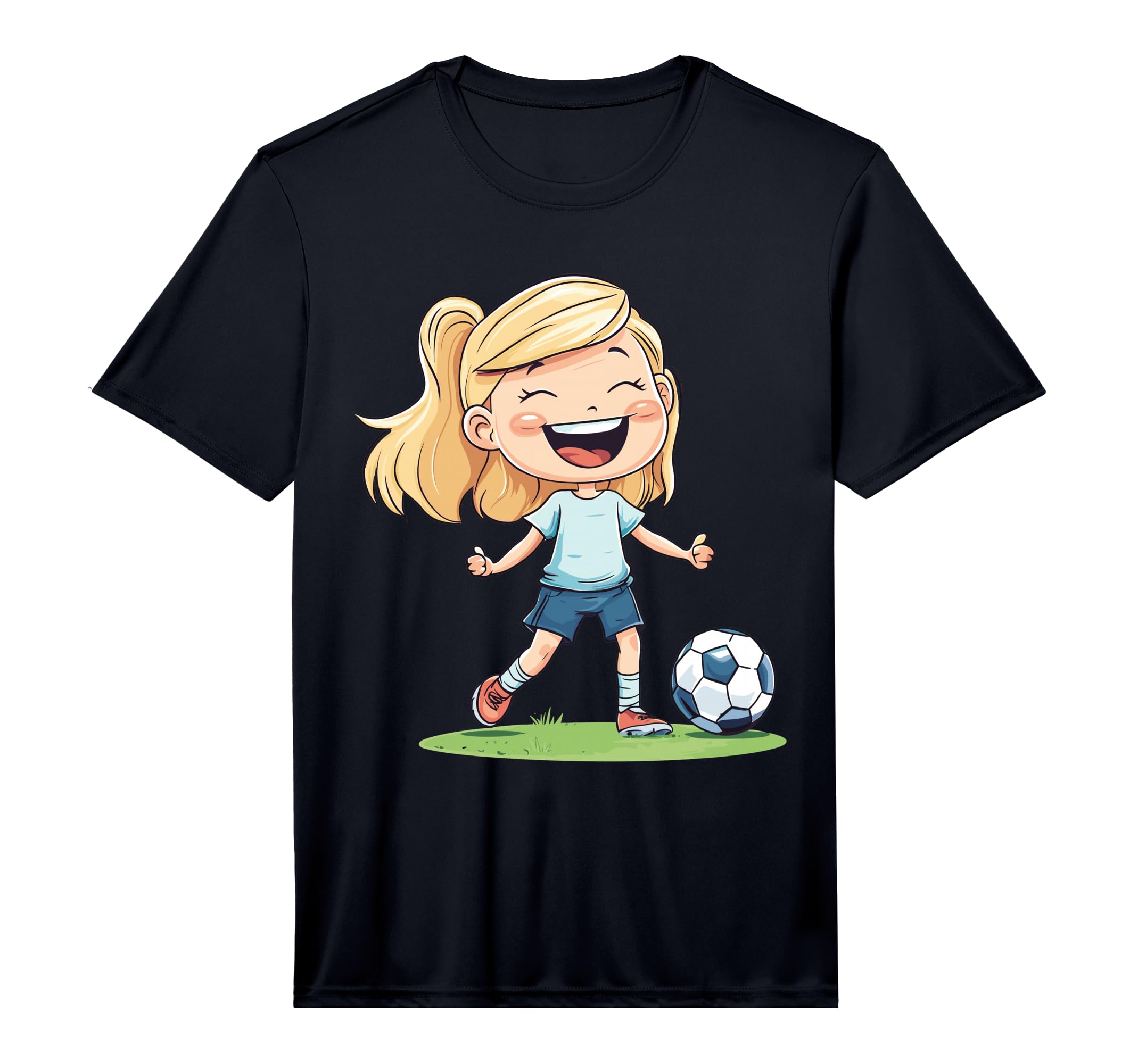 Soccer Performance T-Shirt - Unique Graphic Men Women