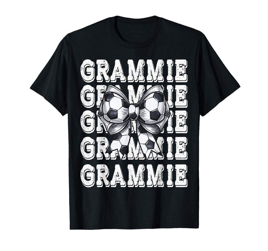 Coquette Soccer Grammie Matching Family T-Shirt - Streetwear Style Unisex
