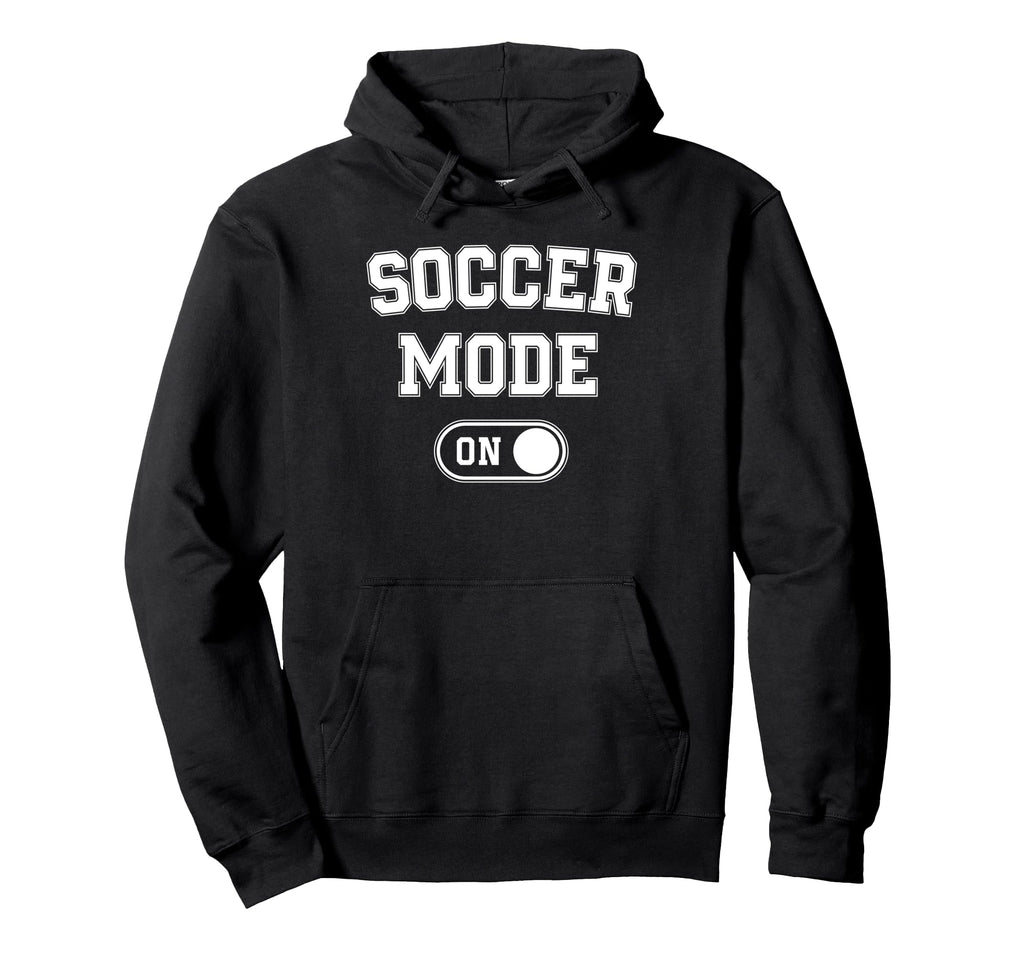 Soccer Mode Funny Striker Gift Soccer Hoodie - Aesthetic Graphic Unisex