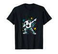 Dabbing Soccer Ball T-Shirt - Trendy Graphic Unisex