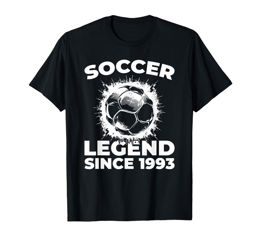 Birthday Team Player Sports Soccer Born T-Shirt - Unique Graphic Men Women