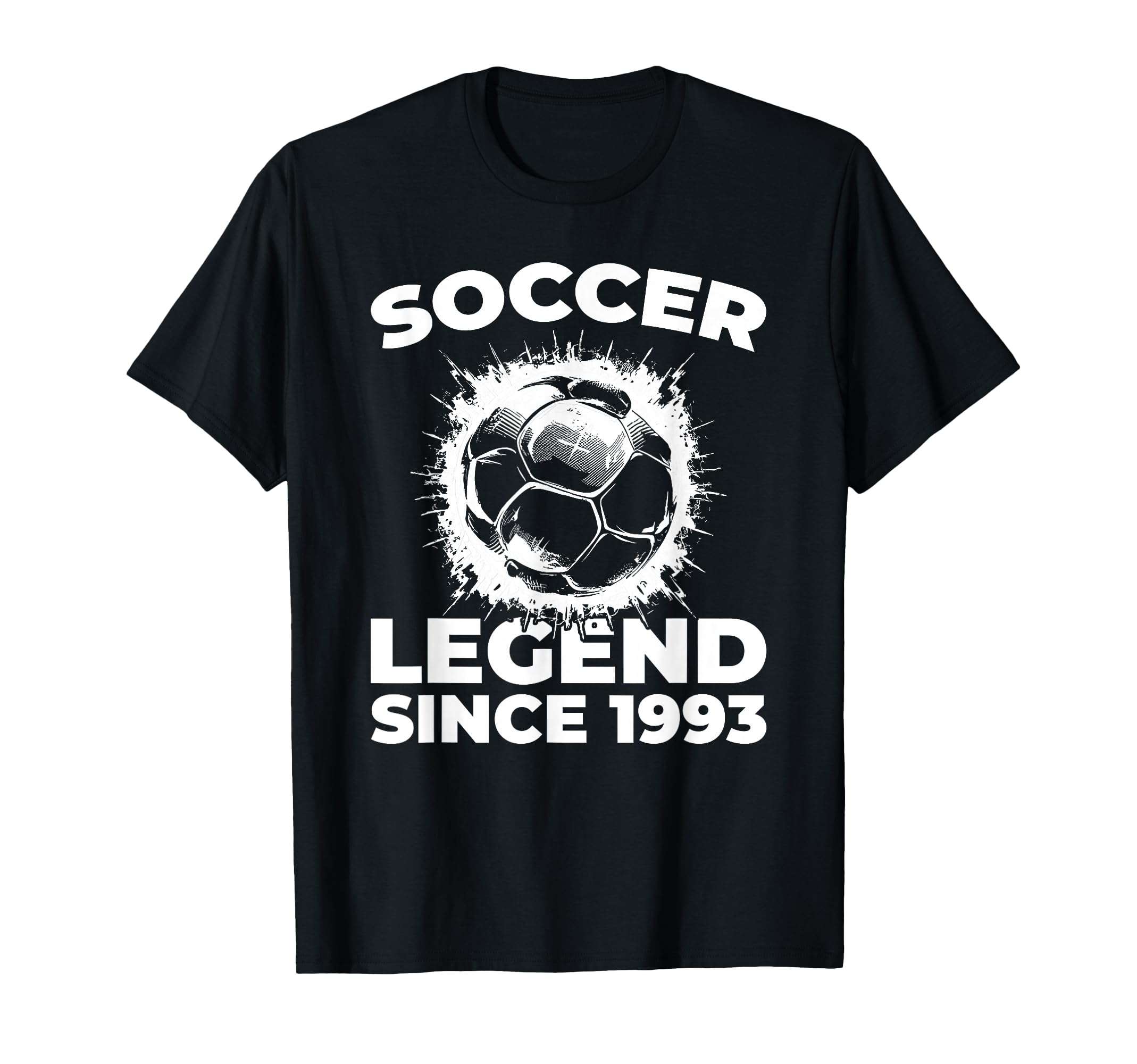 Birthday Team Player Sports Soccer Born T-Shirt - Unique Graphic Men Women