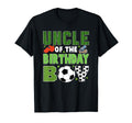 Uncle Birthday Soccer Group Family Matching T-Shirt - Unique Graphic Unisex