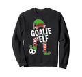Soccer Elf Goalie Soccer Player Elf Sweatshirt - Novelty Apparel Men Women