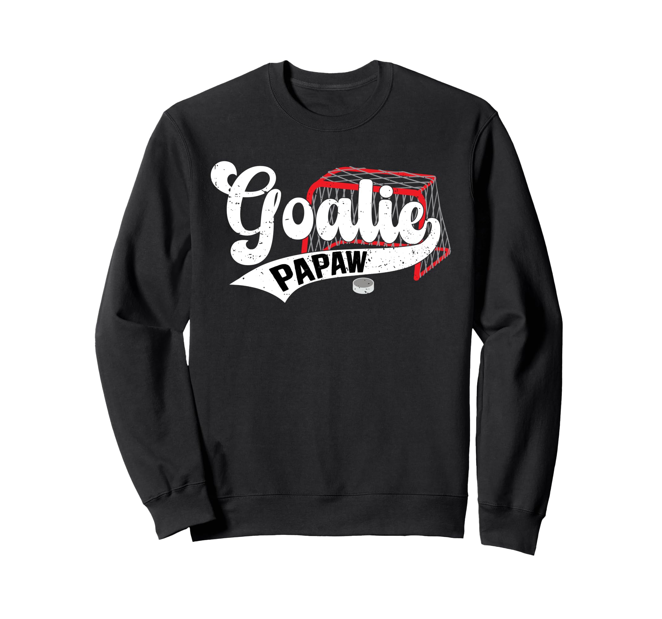 Ice Hockey Goalie Papaw Ice Hockey Sweatshirt - Novelty Apparel Men Women