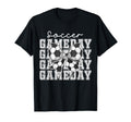 Soccer Game Day Coquette Bow Funny T-Shirt - Custom Art Print Men Women