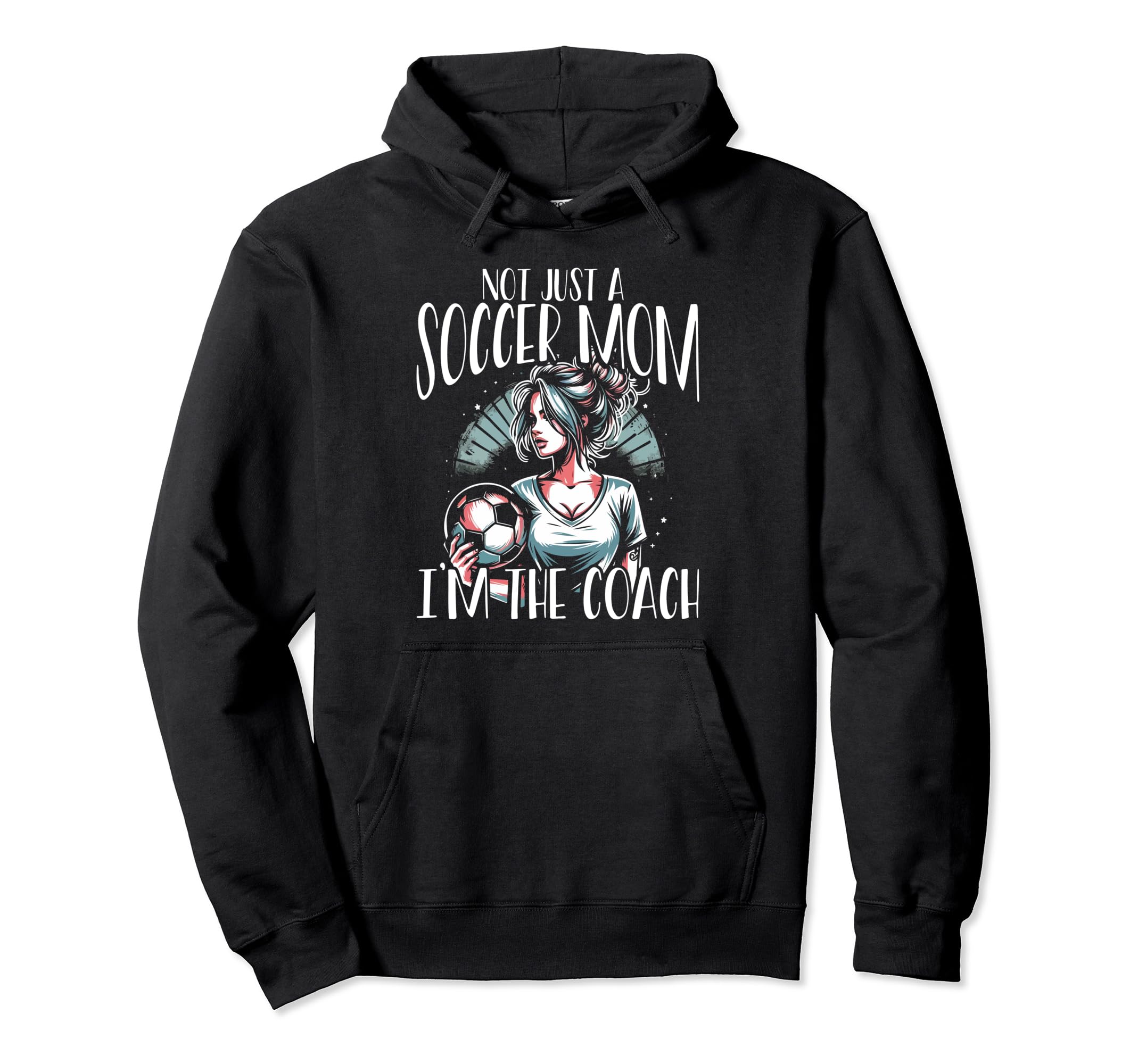 Soccer Coach Sports Trainer Job Hoodie - Minimalist Print for Adults