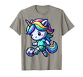 Footballer Unicorn Fans Soccer Team T-Shirt - Trendy Graphic for Adults