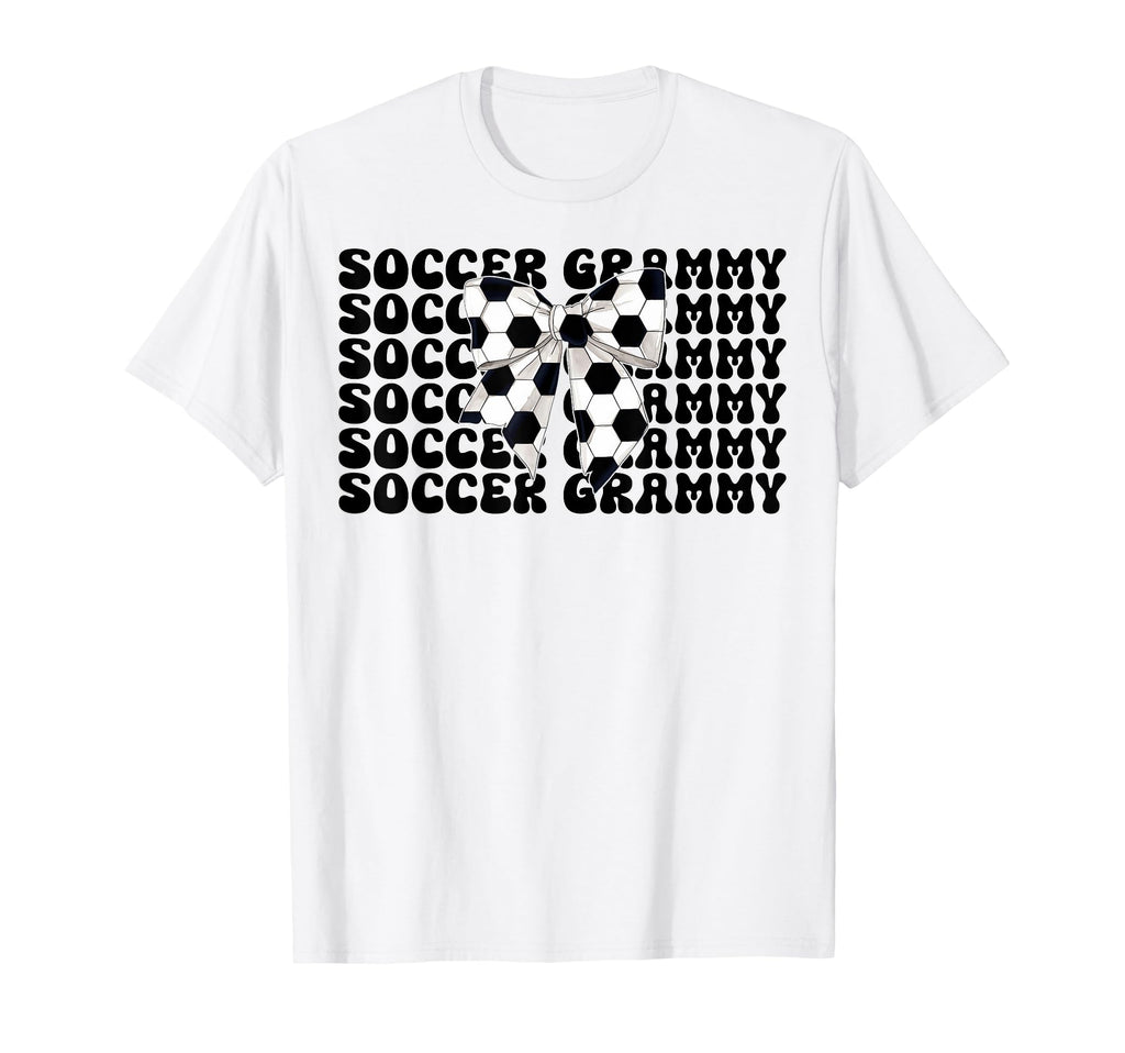 Soccer Grammy Soccer Grandma Nana T-Shirt - Casual Everyday Wear Men Women