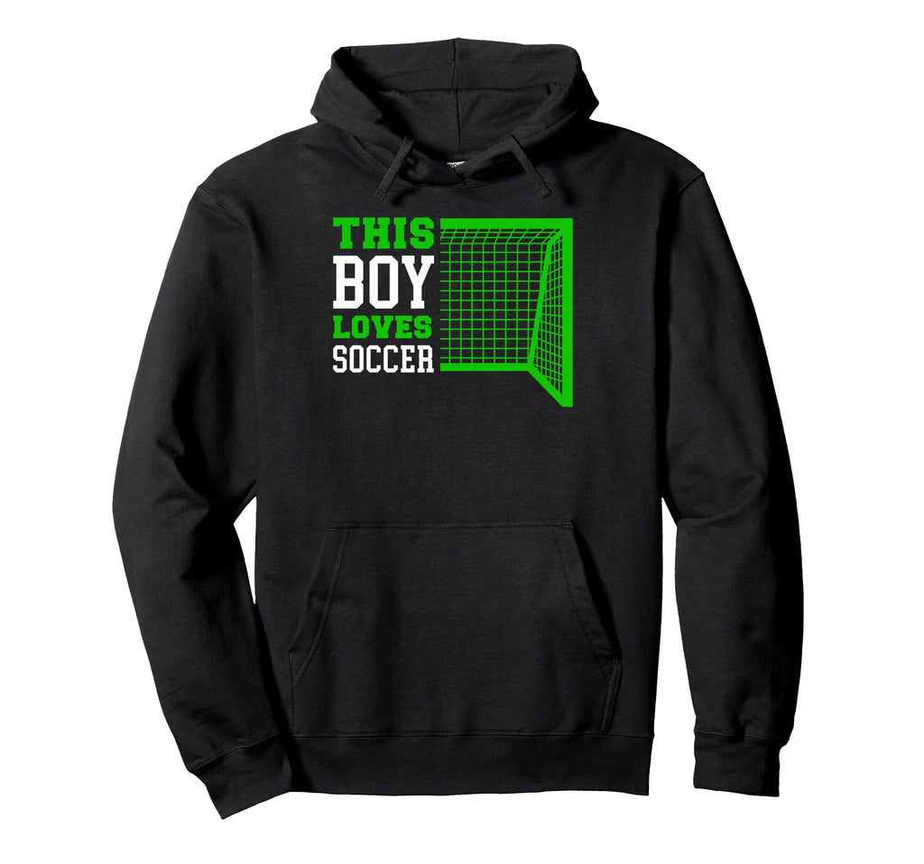 Loves Soccer Hoodie - Casual Everyday Wear Unisex