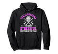 Funny Hockey Goalie Grandma Hockey Hoodie - Aesthetic Graphic for Adults