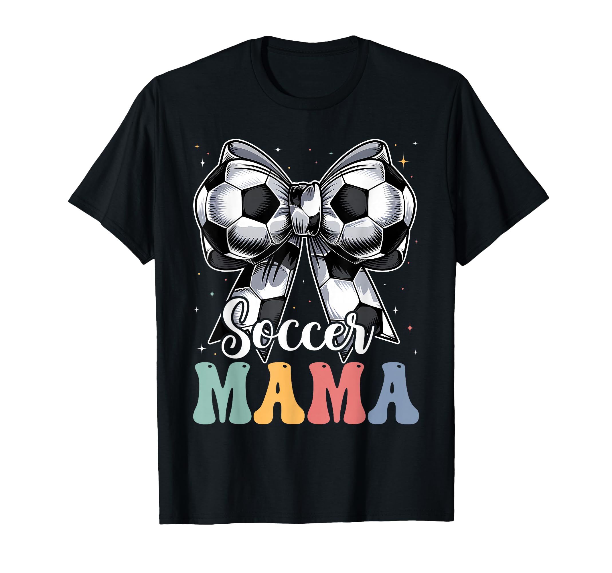 Soccer Mama Groovy Soccer Softball Mom T-Shirt - Streetwear Style Unisex