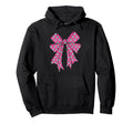 Soccer Ball Coquette Bow Soccer Mom Mama Hoodie - Graphic Print for Adults