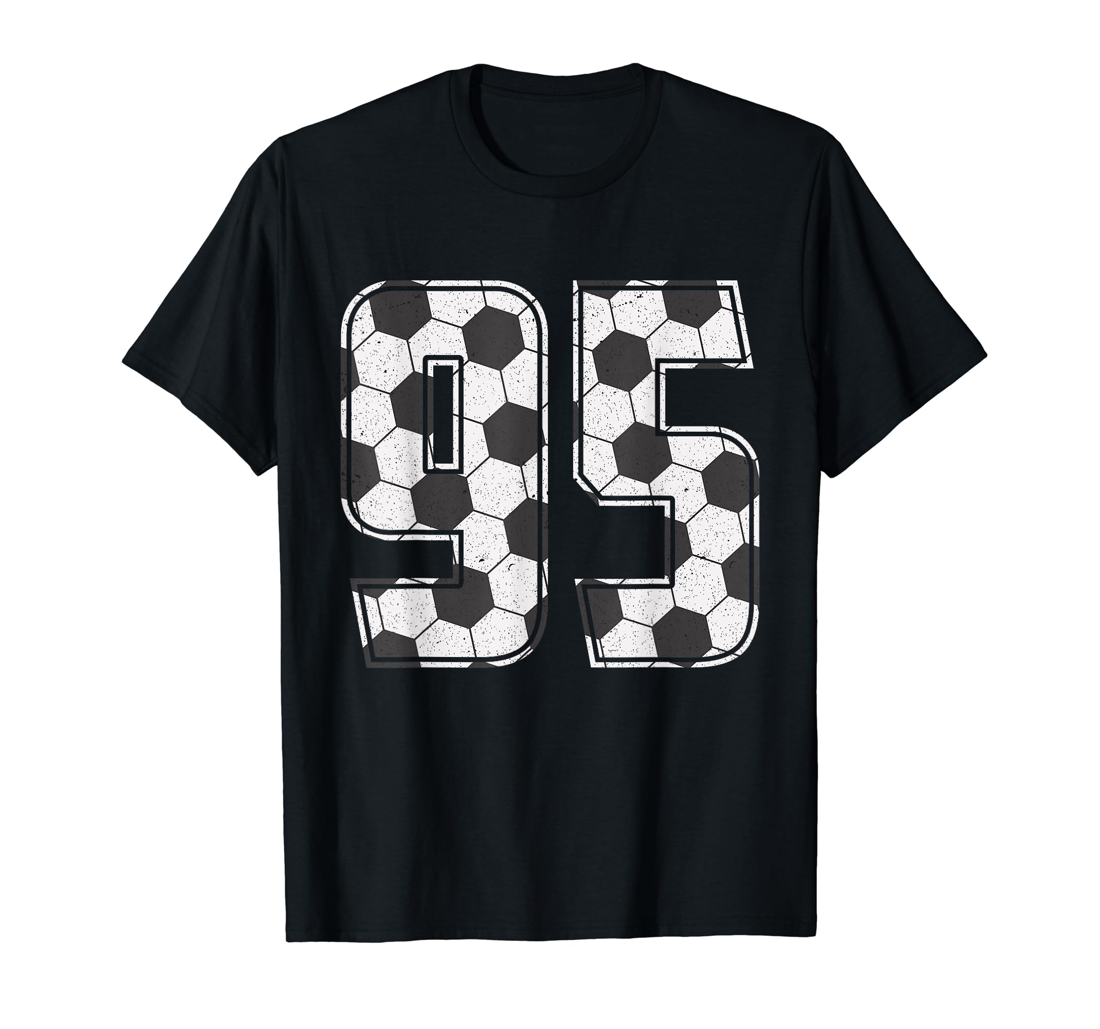 Soccer Player Number 95 Ninety Five Soccer T-Shirt - Graphic Print Unisex