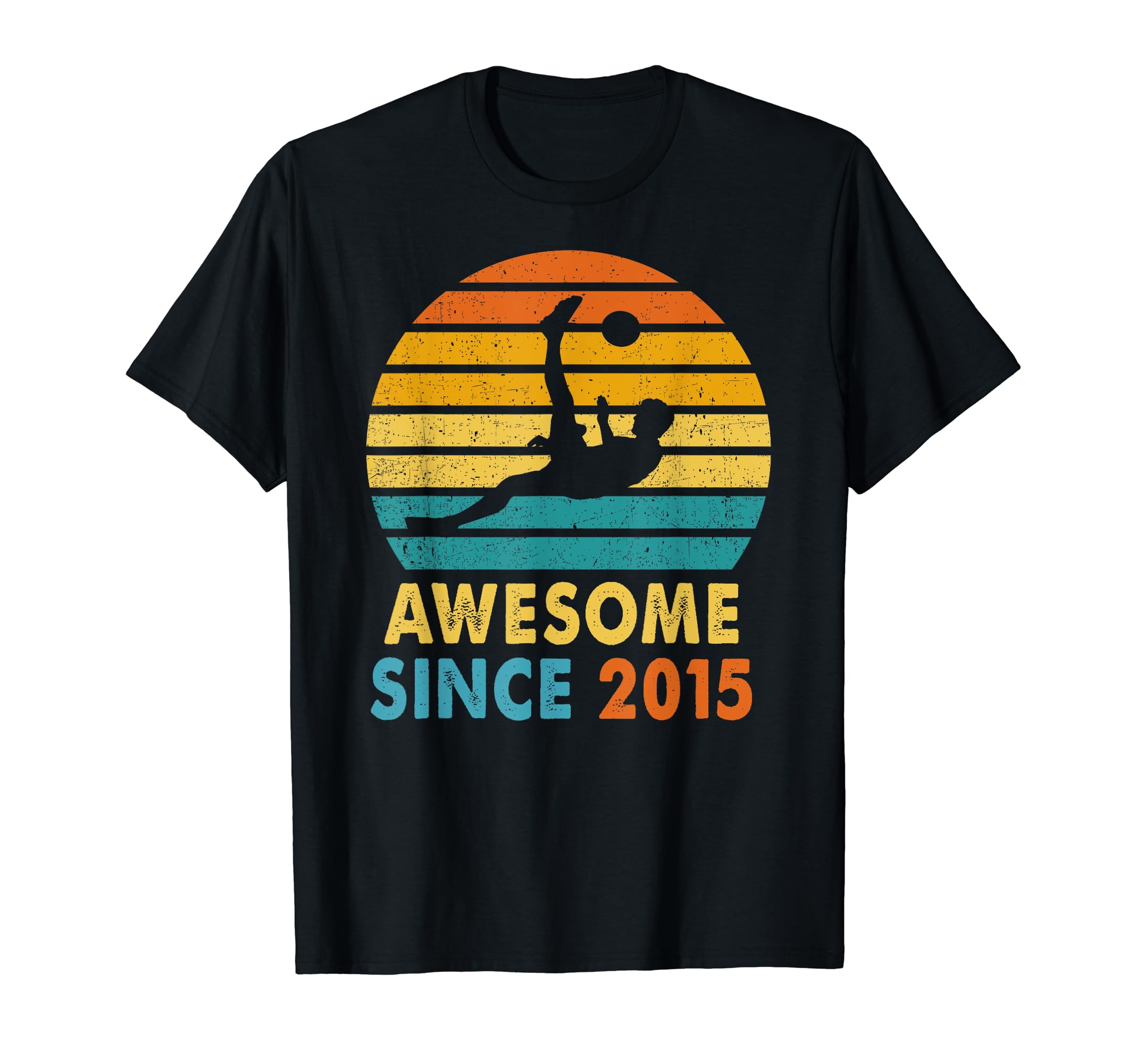 9Th Birthday Soccer Player 2015 Soccer T-Shirt - Streetwear Style Unisex