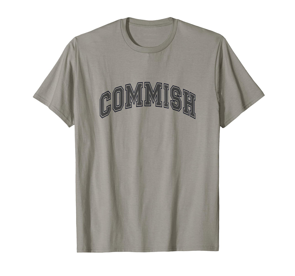 Funny Commish University Fantasy T-Shirt - Graphic Print Men Women