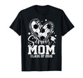 Senior Mom Class 2026 Soccer T-Shirt - Streetwear Style for Adults