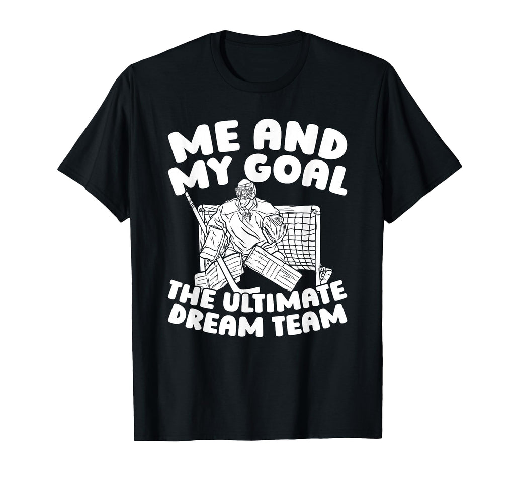 Hockey Goalkeeper Ice Hockey Goalie T-Shirt - Unique Graphic Men Women