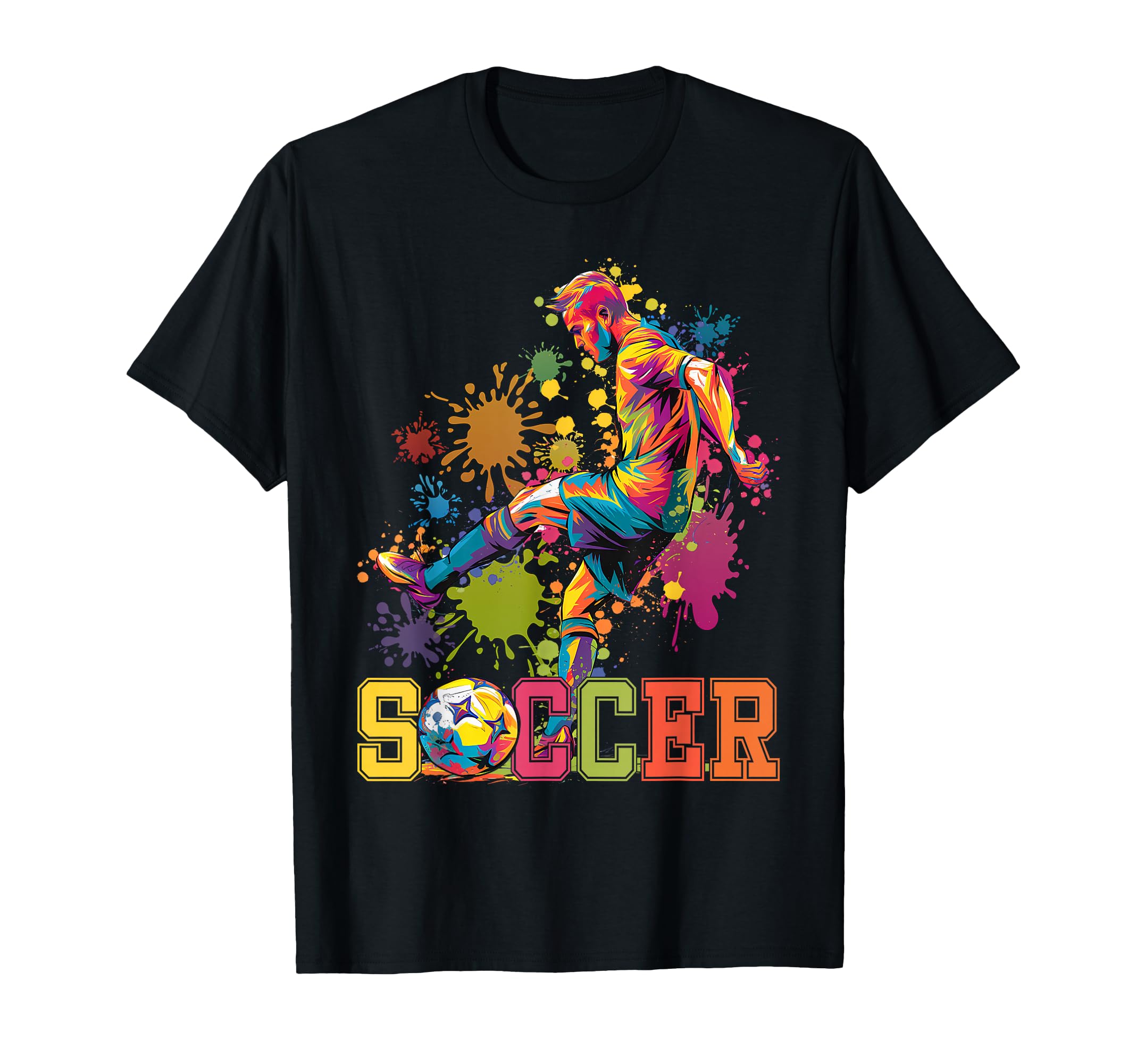 Soccer Soccer Player Coach Soccer T-Shirt - Trendy Graphic for Adults