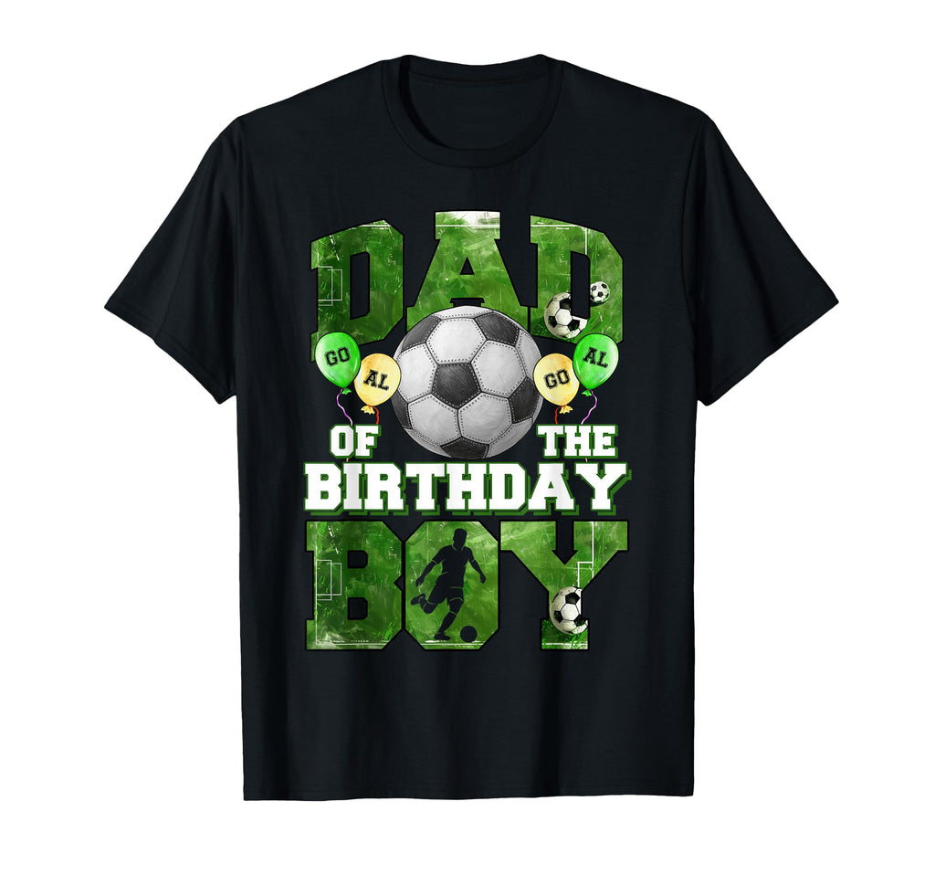 Soccer Dad Birthday Party Soccer T-Shirt - Fun Novelty Design for Adults