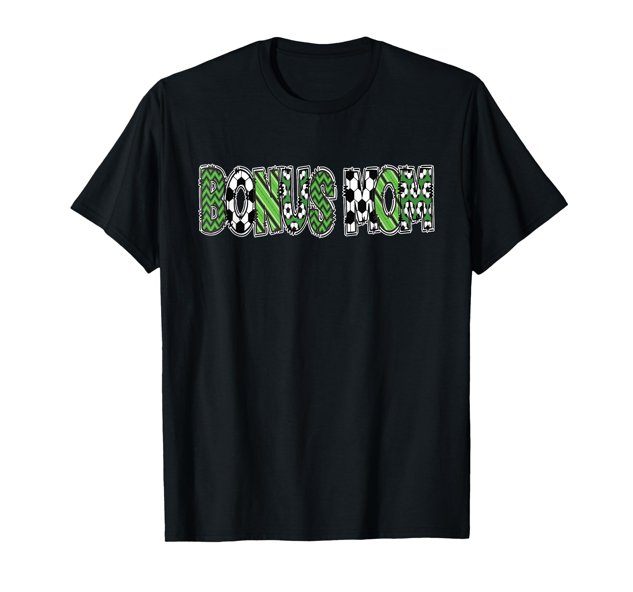 Soccer Stepmom Bonus Mom Birthday Party T-Shirt - Streetwear Style Unisex