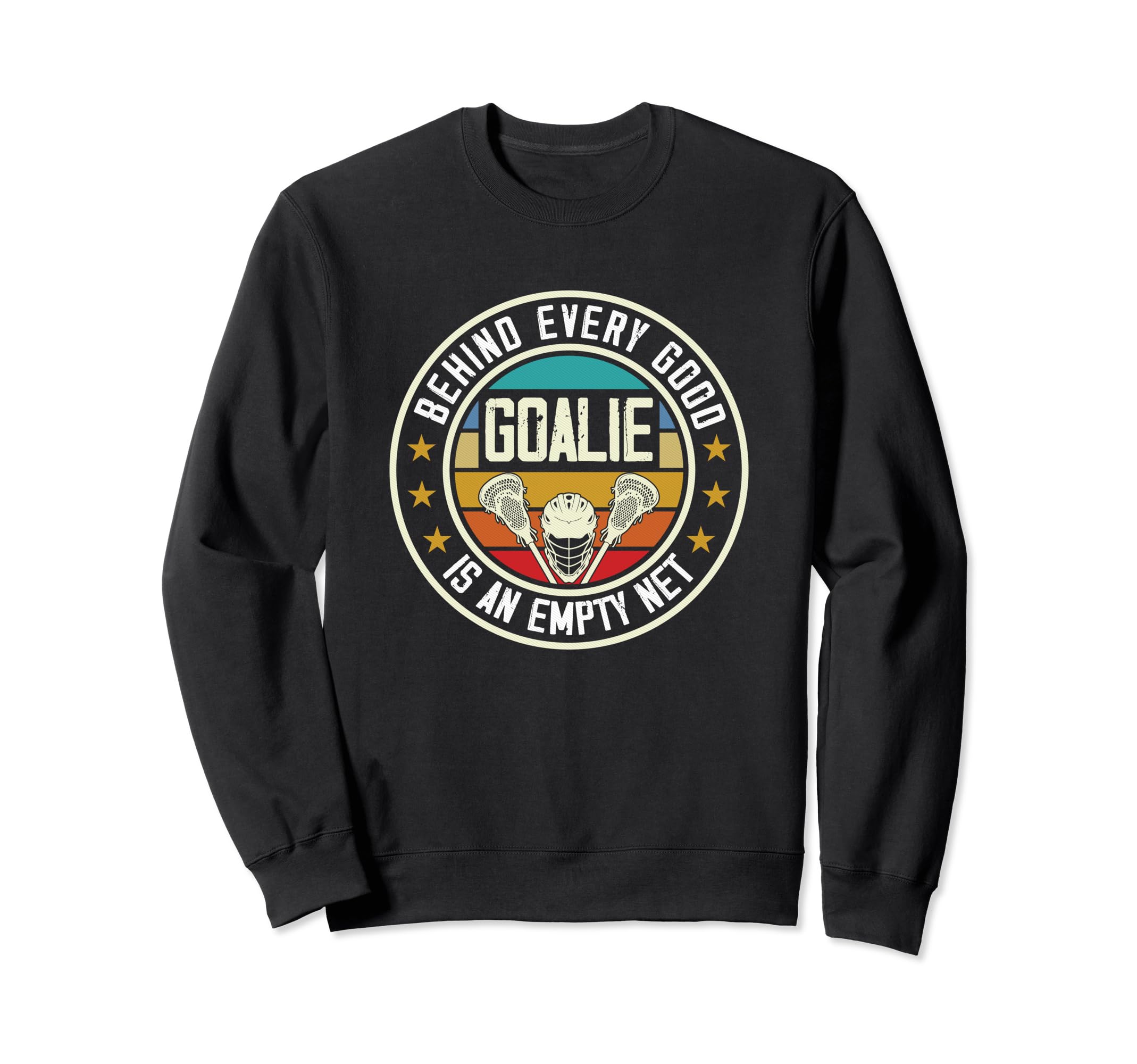Lacrosse Goalkeeper Lax Player Sweatshirt - Unique Graphic for Adults