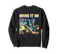 Ice Hockey Player Goalkeeper Ice Sweatshirt - Aesthetic Graphic for Adults