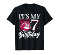 Its My 7 Seven Birthday Volleyball T-Shirt - Minimalist Print for Adults