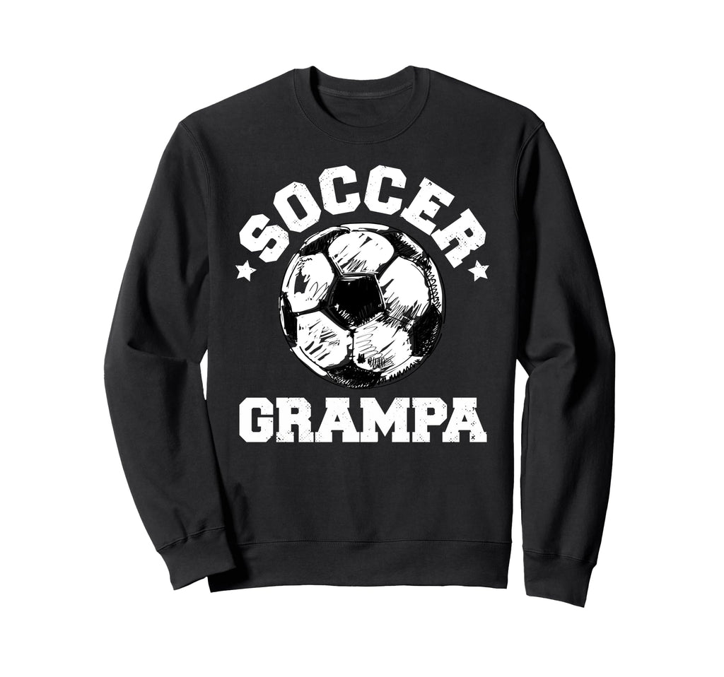 Soccer Grampa Soccer Ball Sweatshirt - Streetwear Style Men Women