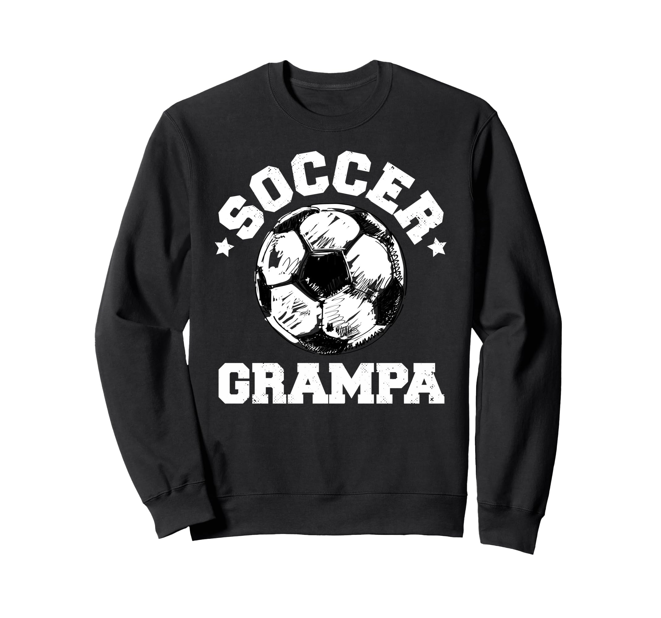 Soccer Grampa Soccer Ball Sweatshirt - Streetwear Style Men Women