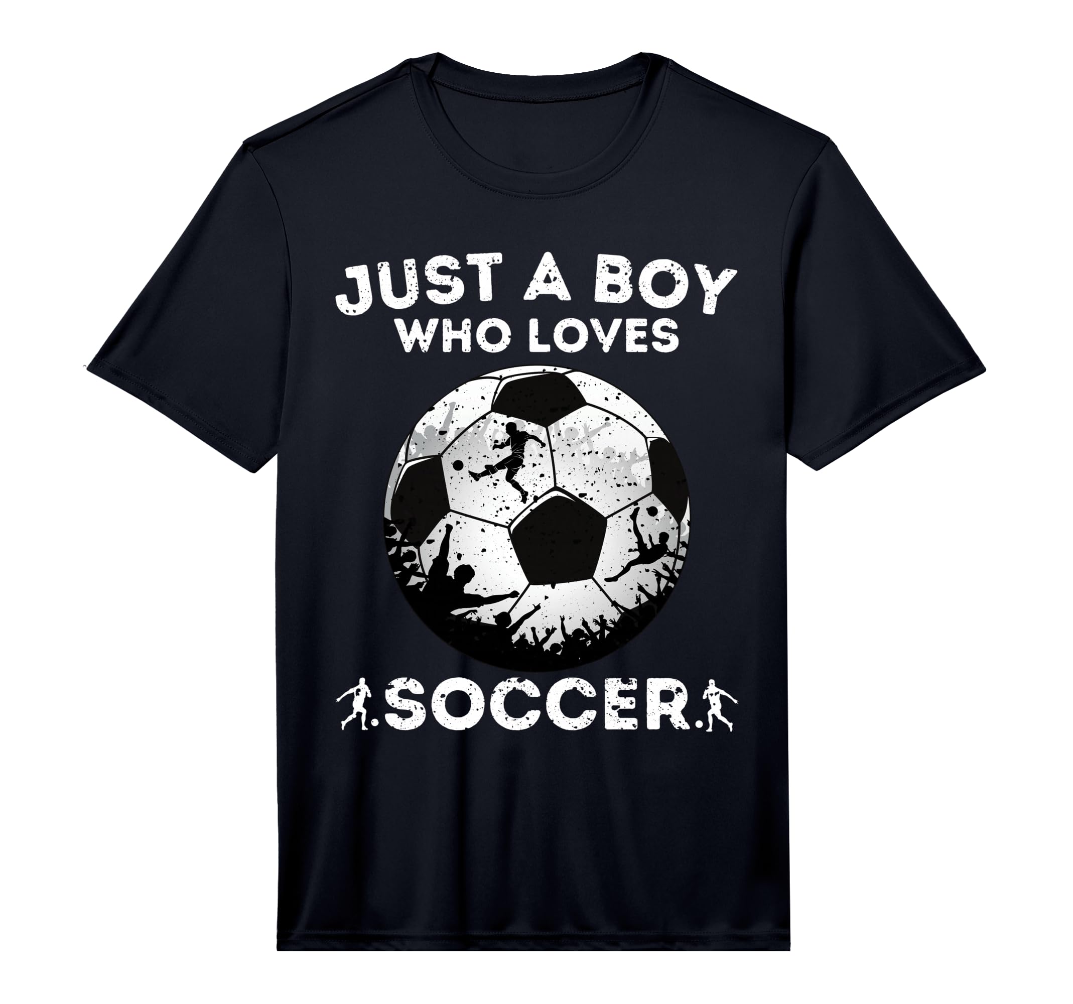 Just Who Loves Soccer Performance T-Shirt - Aesthetic Graphic Men Women