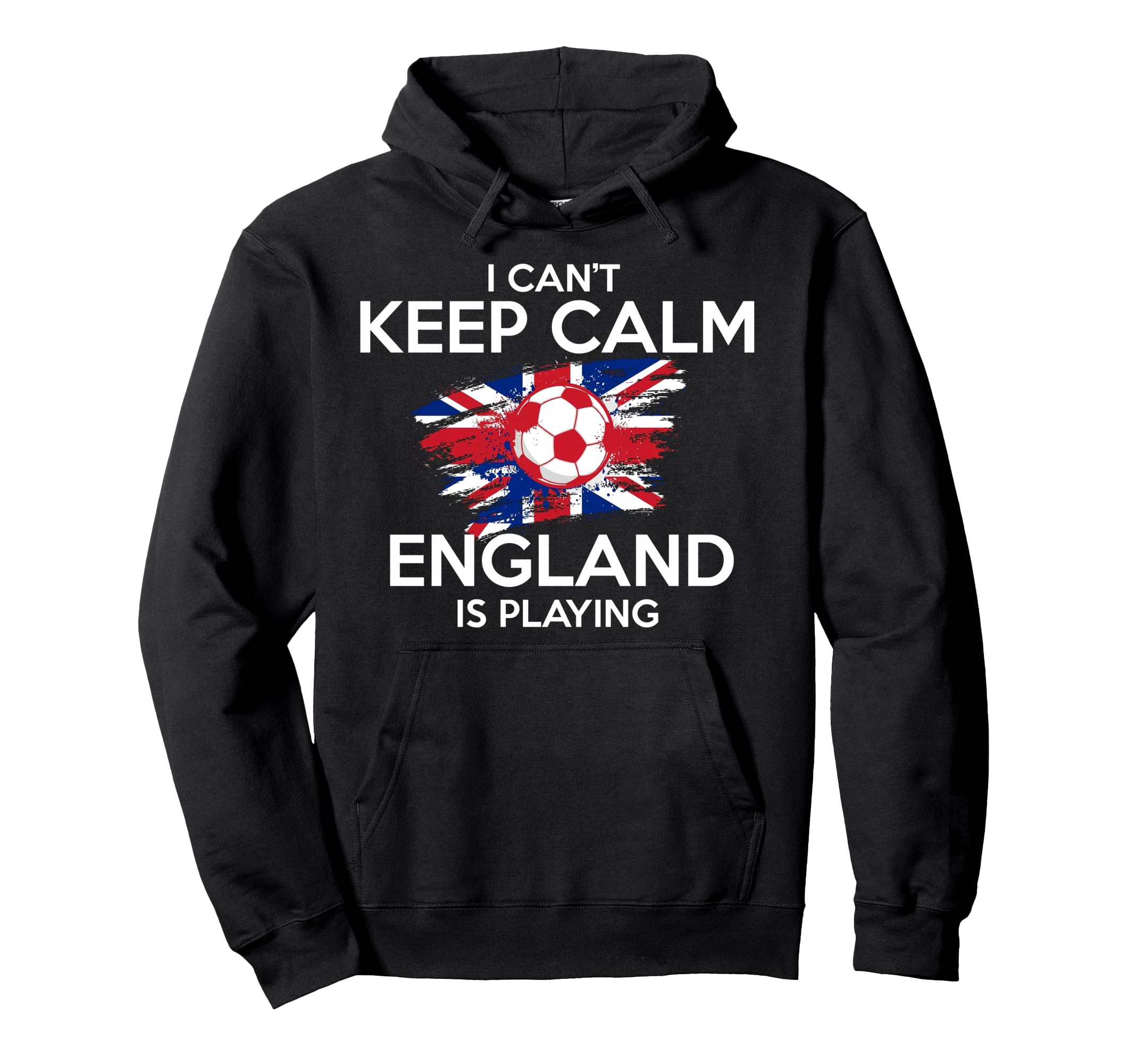 England Soccer Football Game Player Fan Hoodie - Graphic Print Men Women