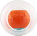 Outward Hound Nina Ottosson Topsy Treat Ball Dog Puzzle Interactive Treat Puzzle Dog Enrichment Dog Toy, Level 1 Beginner, Orange