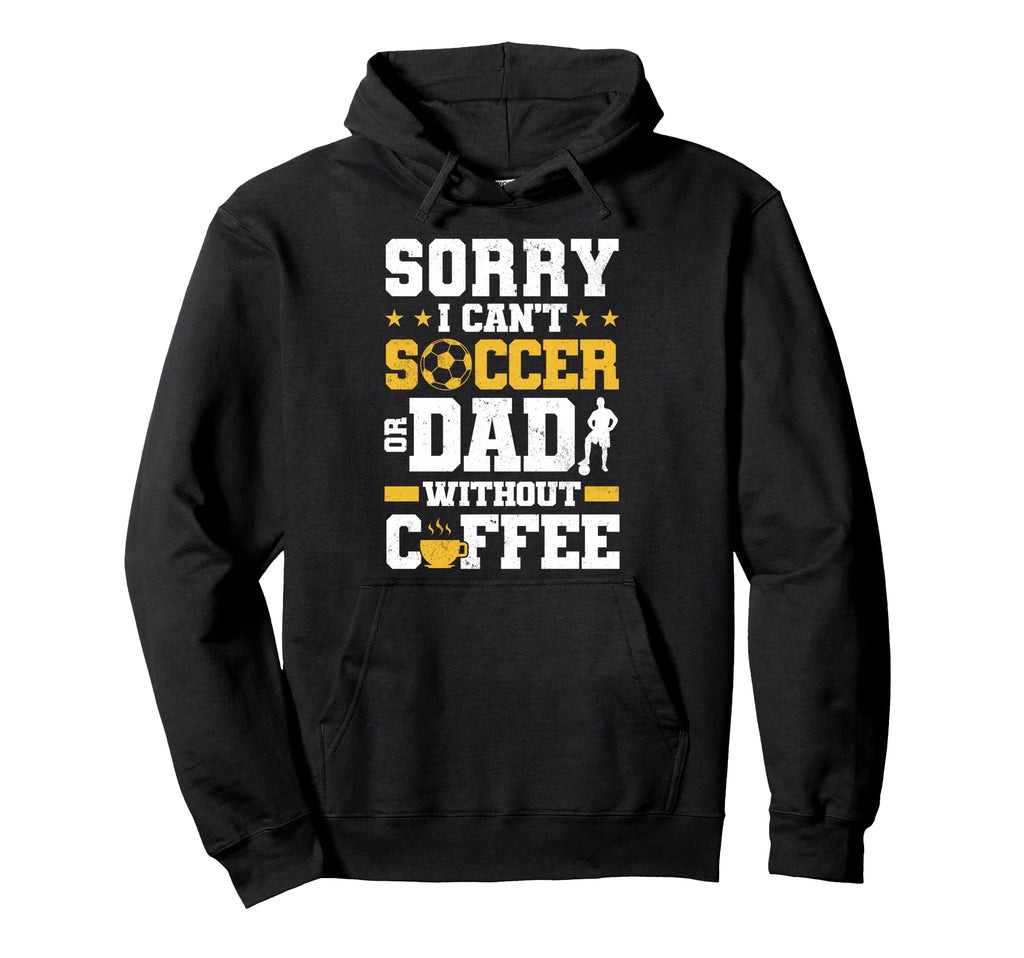 Soccer Dad Coffee Lover Hoodie - Minimalist Print Unisex