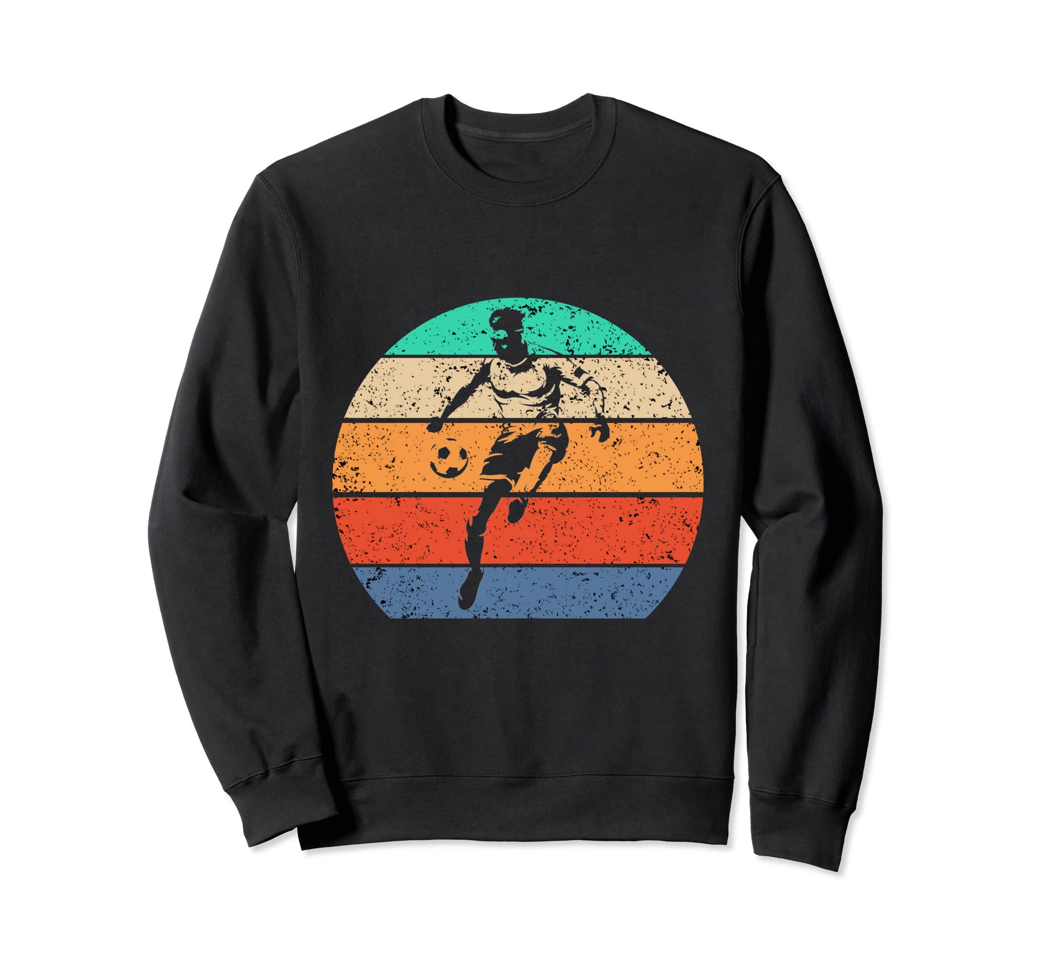 Soccer Ball Kick Goal Sport Sweatshirt - Fun Novelty Design for Adults
