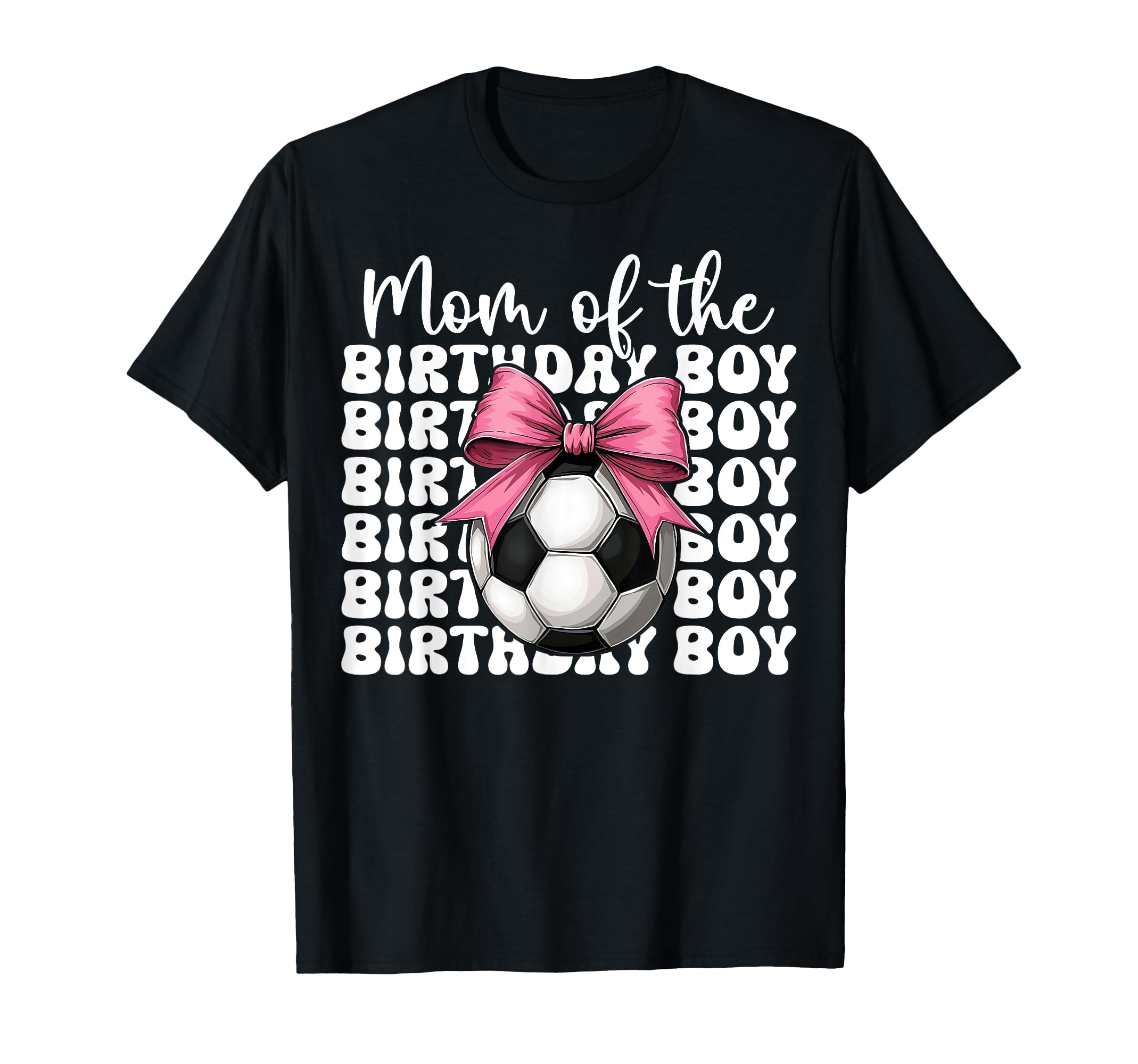 Soccer Mom Soccer Mama Coquette Bow Mom T-Shirt - Graphic Print Men Women