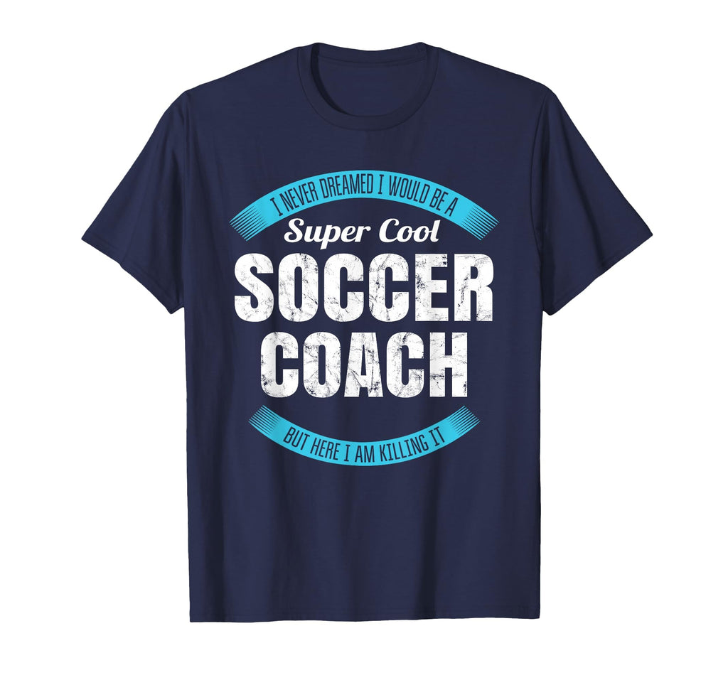 Funny Soccer Coach Thank You Gift T-Shirt - Custom Art Print Men Women