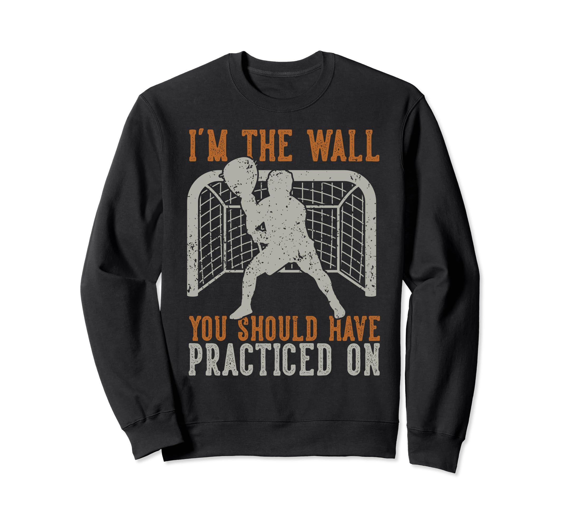Lax Goalie Sport Lacrosse Goalkeeper Sweatshirt - Minimalist Print Unisex