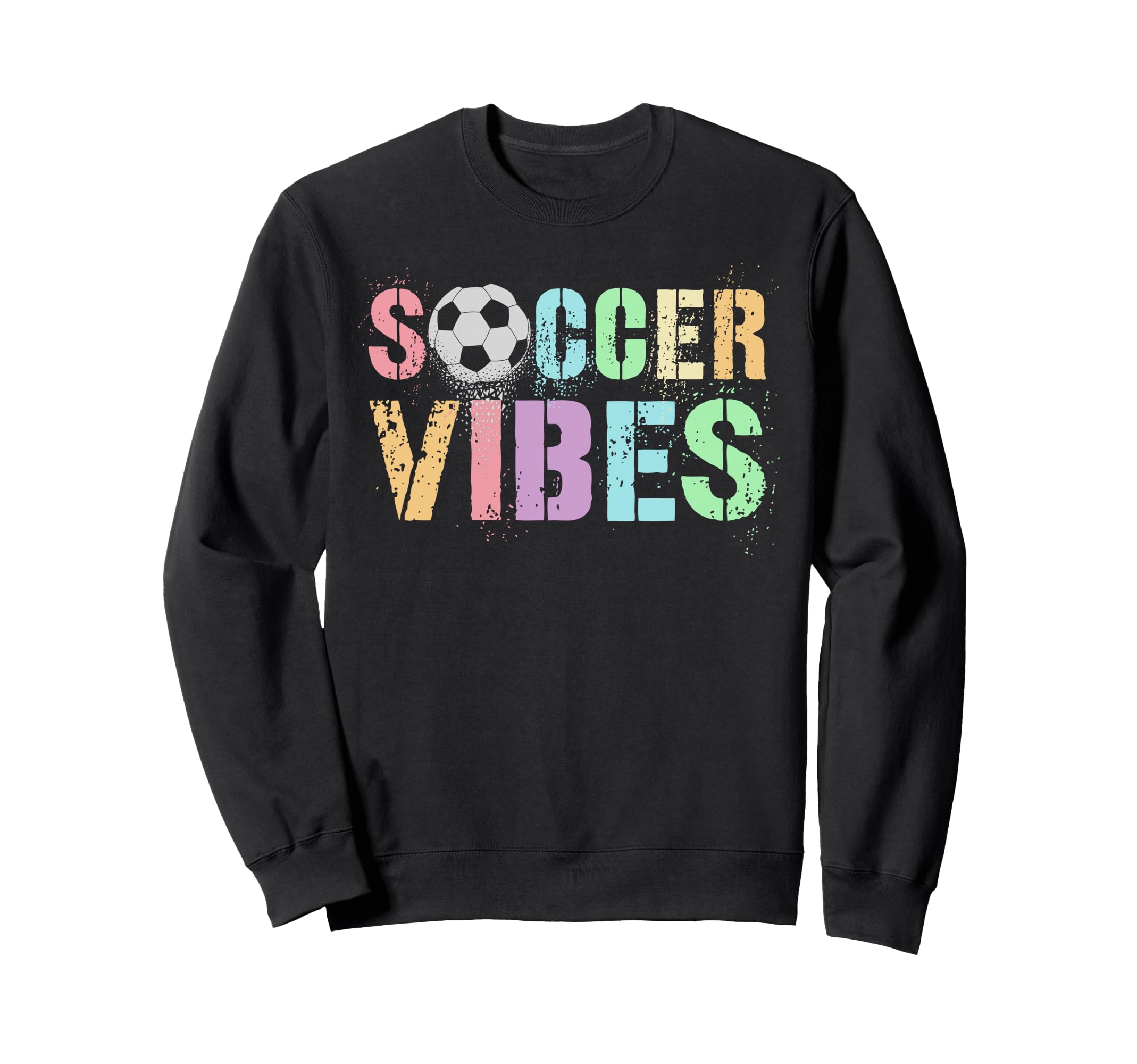 Kawaii Soccer Vibes Winner Hair Dont Sweatshirt - Graphic Print Men Women