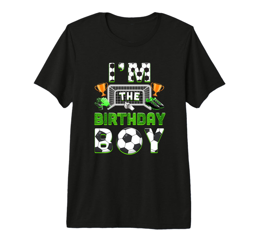 Im Birthday Soccer Family Matching T-Shirt - Trendy Graphic for Adults