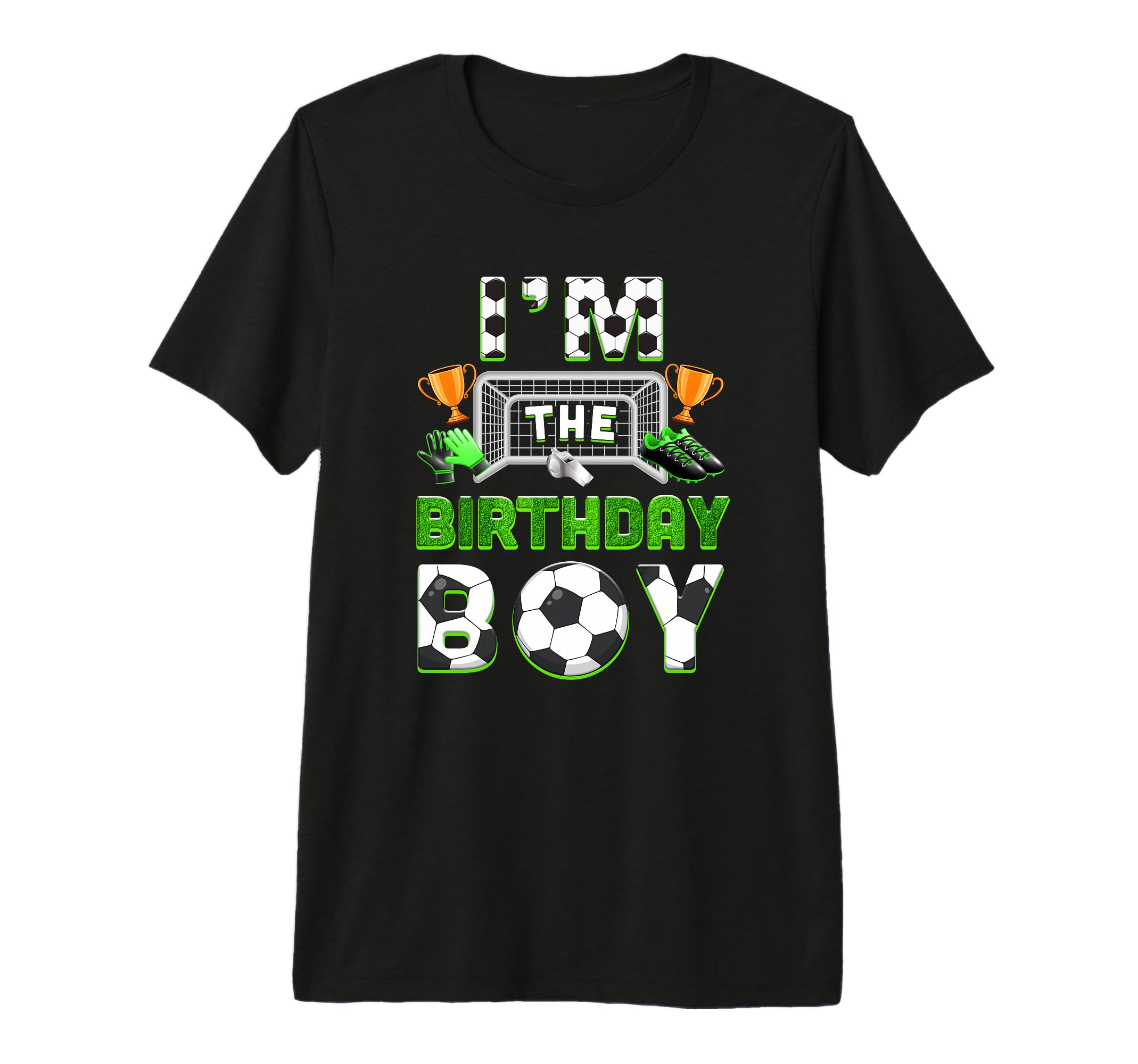 Im Birthday Soccer Family Matching T-Shirt - Trendy Graphic for Adults