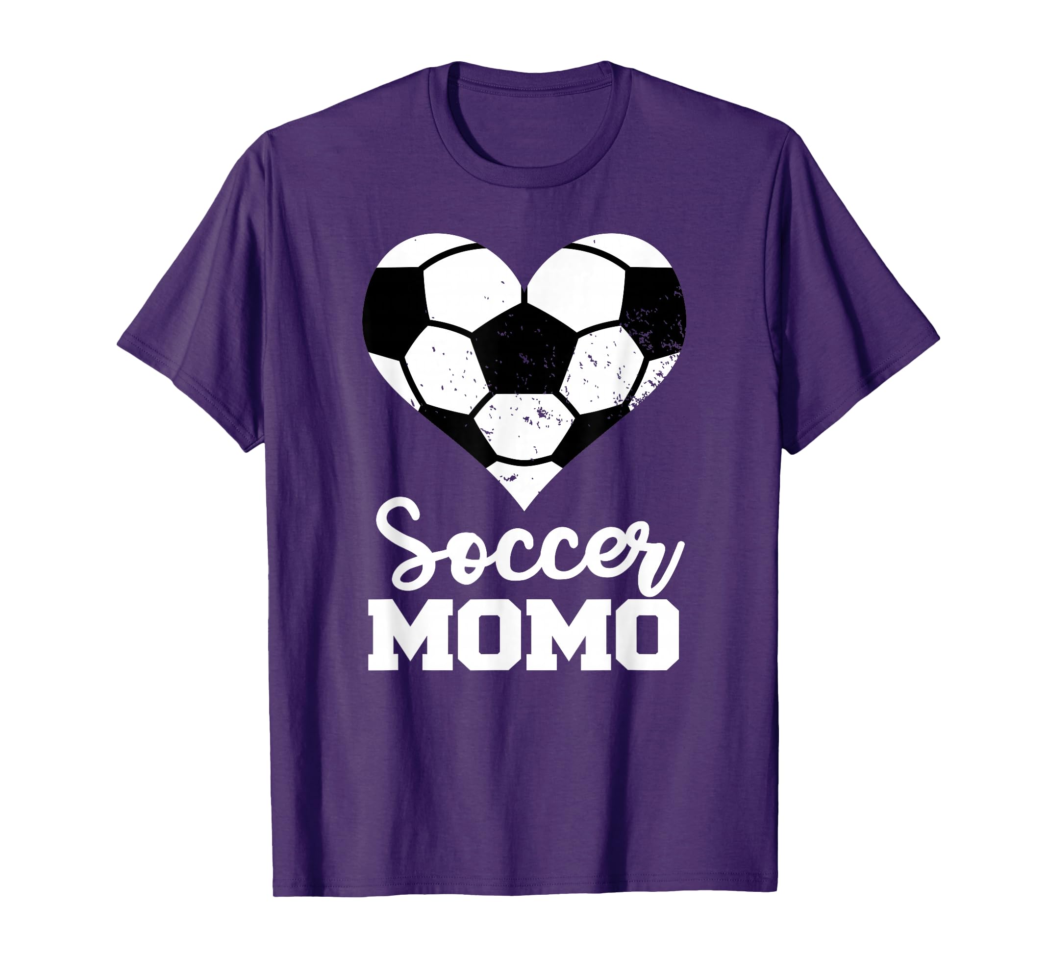 Soccer Momo Funny Soccer Heart Grandma T-Shirt - Streetwear Style Unisex