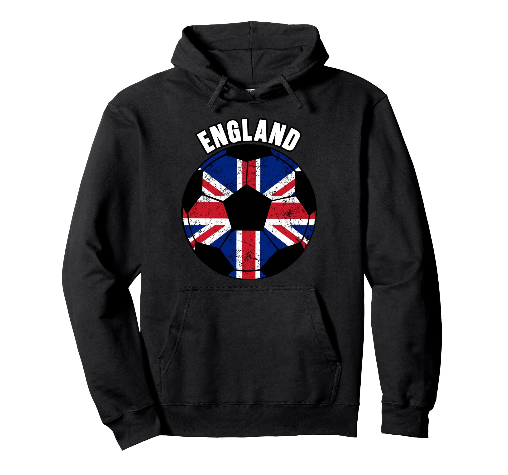 England Football Fan Soccer Game Player Hoodie - Aesthetic Graphic Unisex