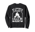 My Favorite Hockey Goalie Aunt Sweatshirt - Custom Art Print for Adults