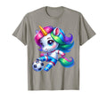 Footballer Unicorn Fans Soccer Team T-Shirt - Streetwear Style Men Women