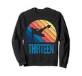 13Th Birthday Soccer 13 Years Old Sweatshirt - Custom Art Print Unisex