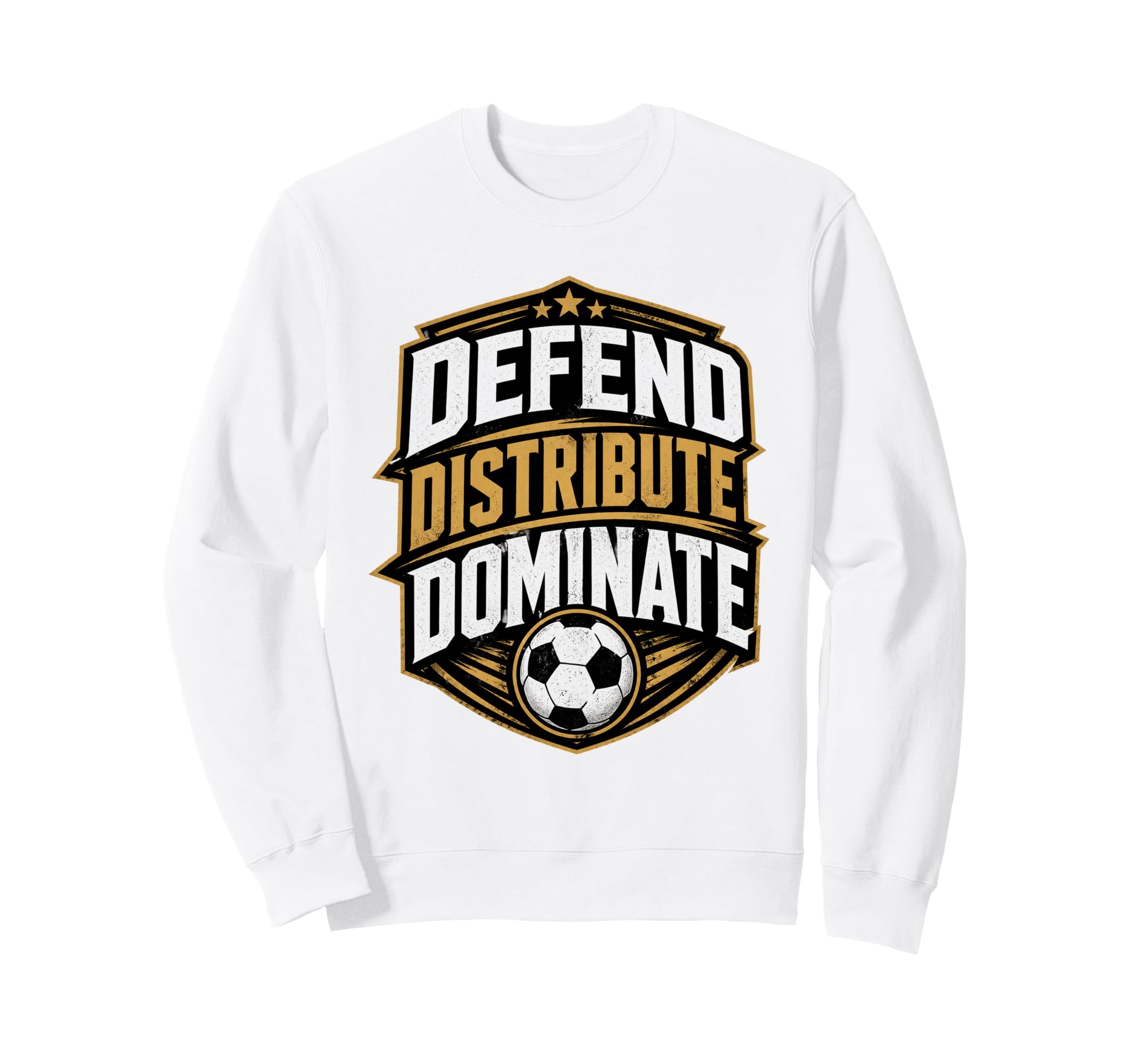 Football Collection Soccer Defend Sweatshirt - Unique Graphic Men Women