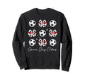 Game Day Vibes Soccer Game Day Sweatshirt - Unique Graphic for Adults